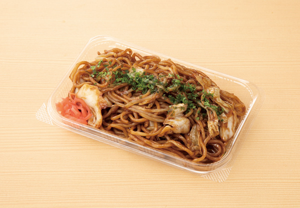 焼そばページ もちもち麺とやみつき濃厚ソースの焼きそば 中サイズ｜ベイシア