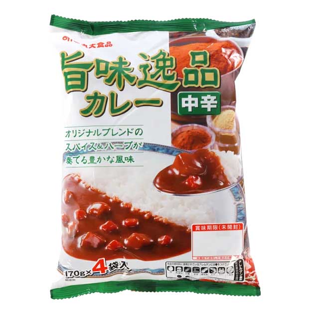 丸大食品 旨味逸品カレー（中辛）｜ベイシアネットスーパー｜楽天全国