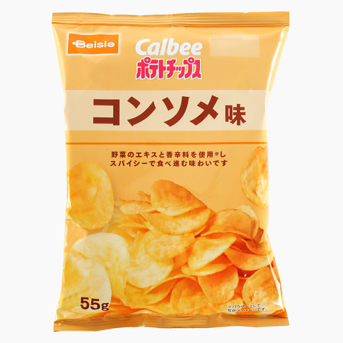 ベイシア ポテトチップス コンソメ味 55g｜ベイシアネットスーパー
