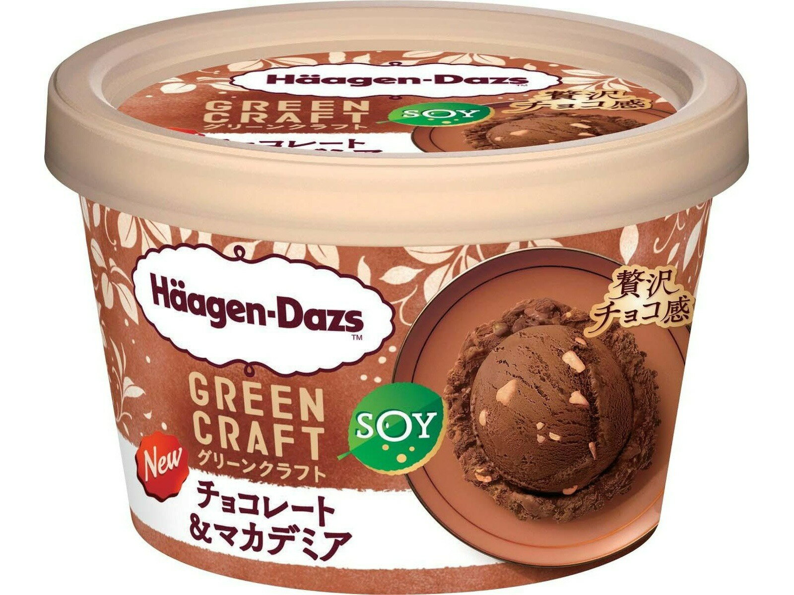 ハーゲンダッツ グリーンクラフトチョコ＆マカデミア｜ベイシアネット