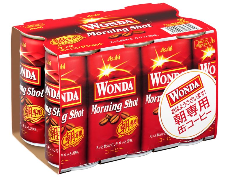 ワンダ モーニングショット 185g×6缶｜ベイシアネットスーパー｜楽天