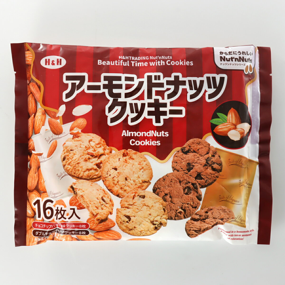 H＆H アーモンドナッツクッキーファミリーパック｜ベイシア