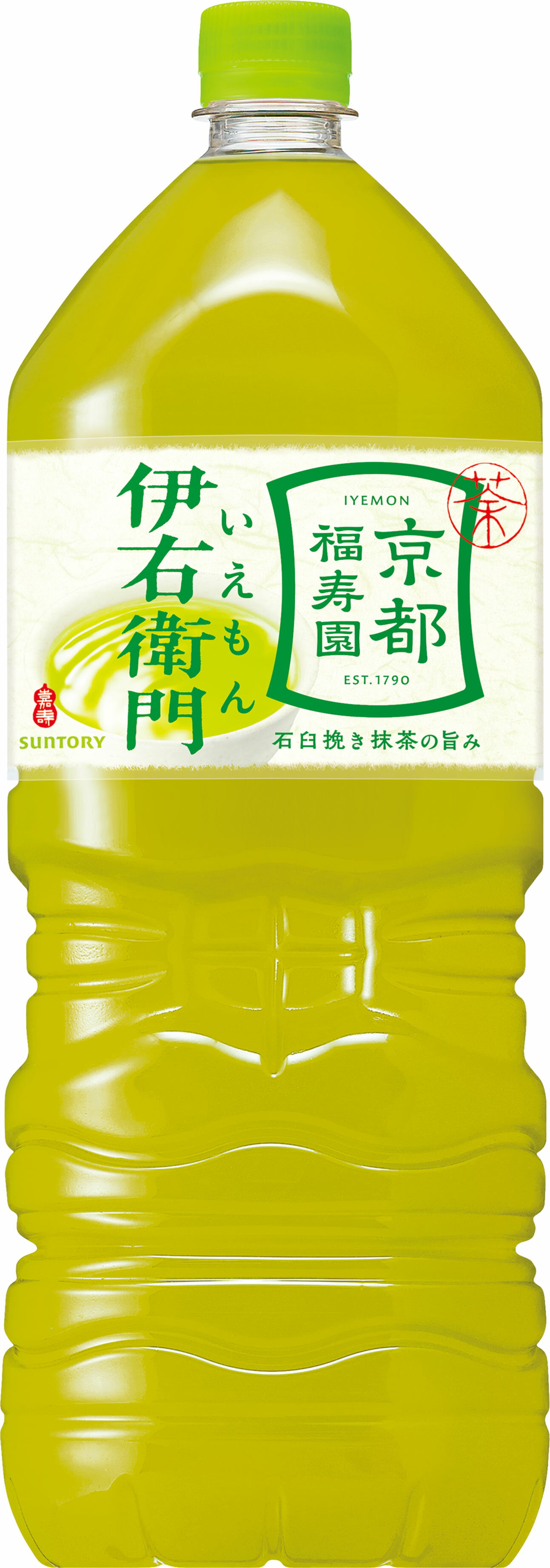 サントリー 緑茶 伊右衛門 2L×6本｜ベイシアネットスーパー