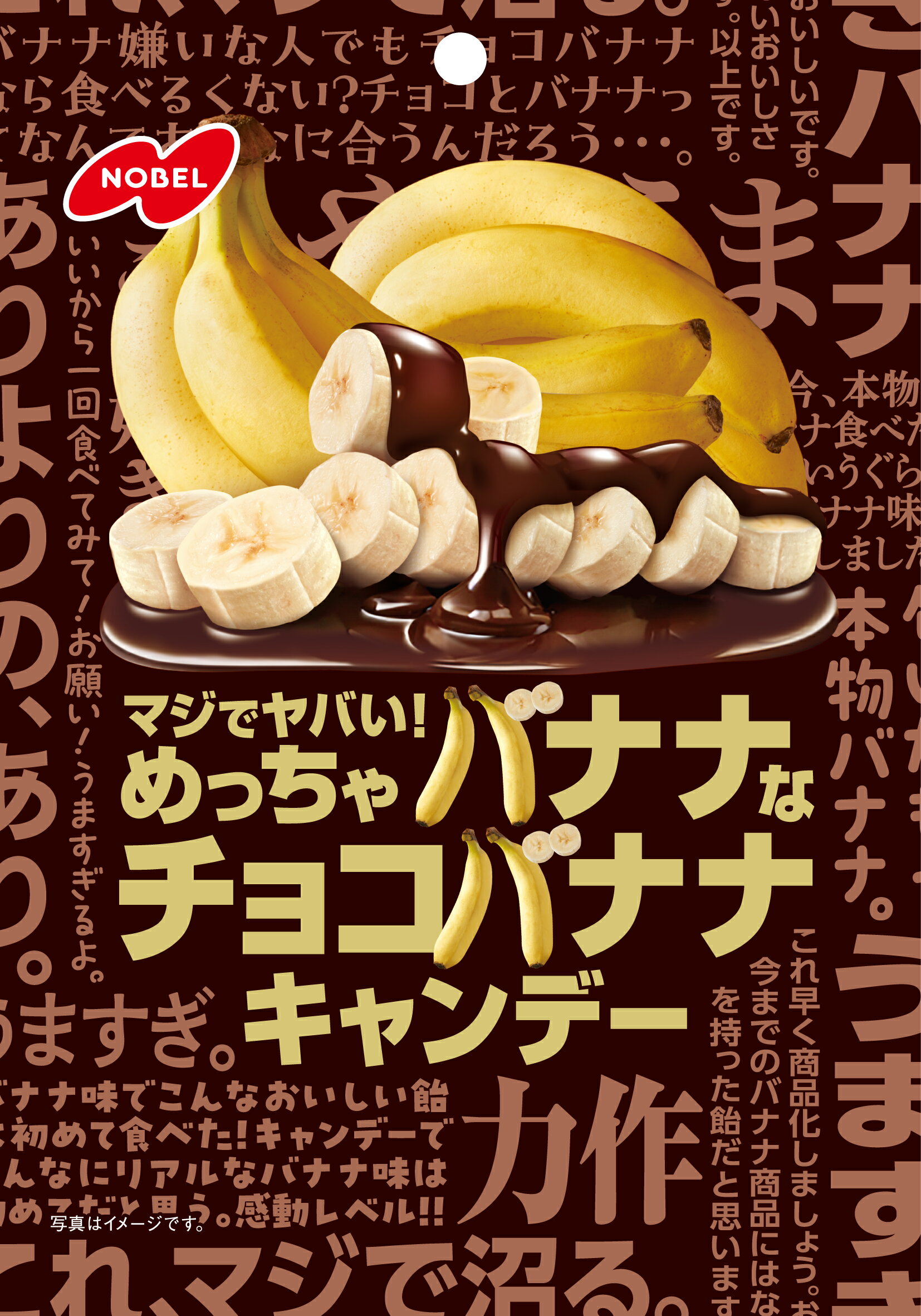 ノーベル チョコバナナキャンデー 66g｜ベイシアネットスーパー｜楽天