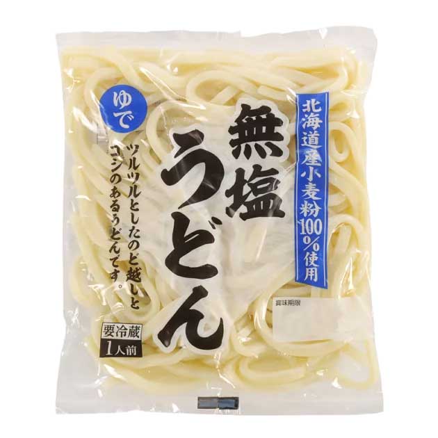 高山麺業 北海道産小麦粉100％使用無塩うどん｜ベイシアネット