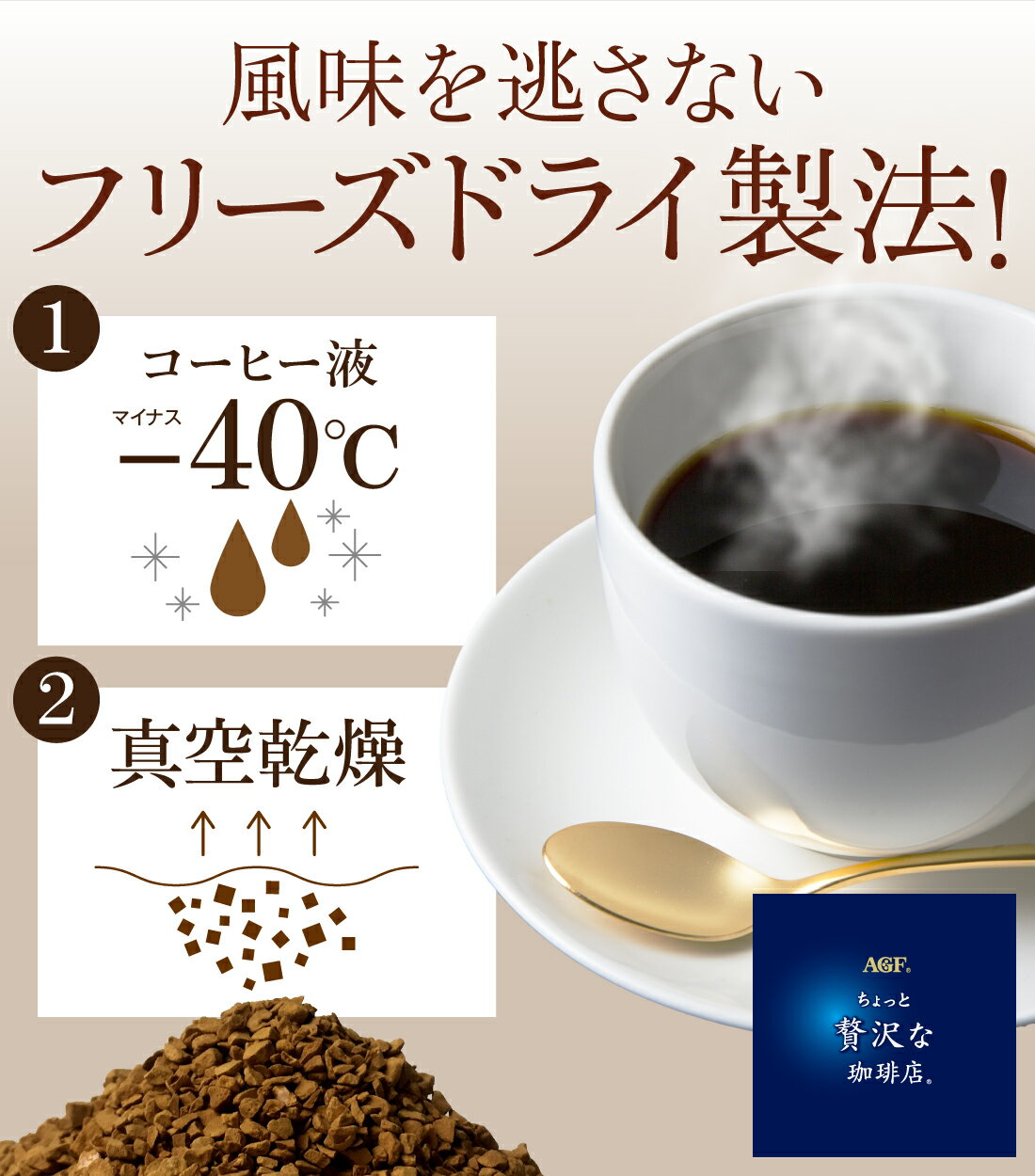 ちょっと贅沢な珈琲店」 スペシャル・ブレンド袋80g｜ベイシアネット