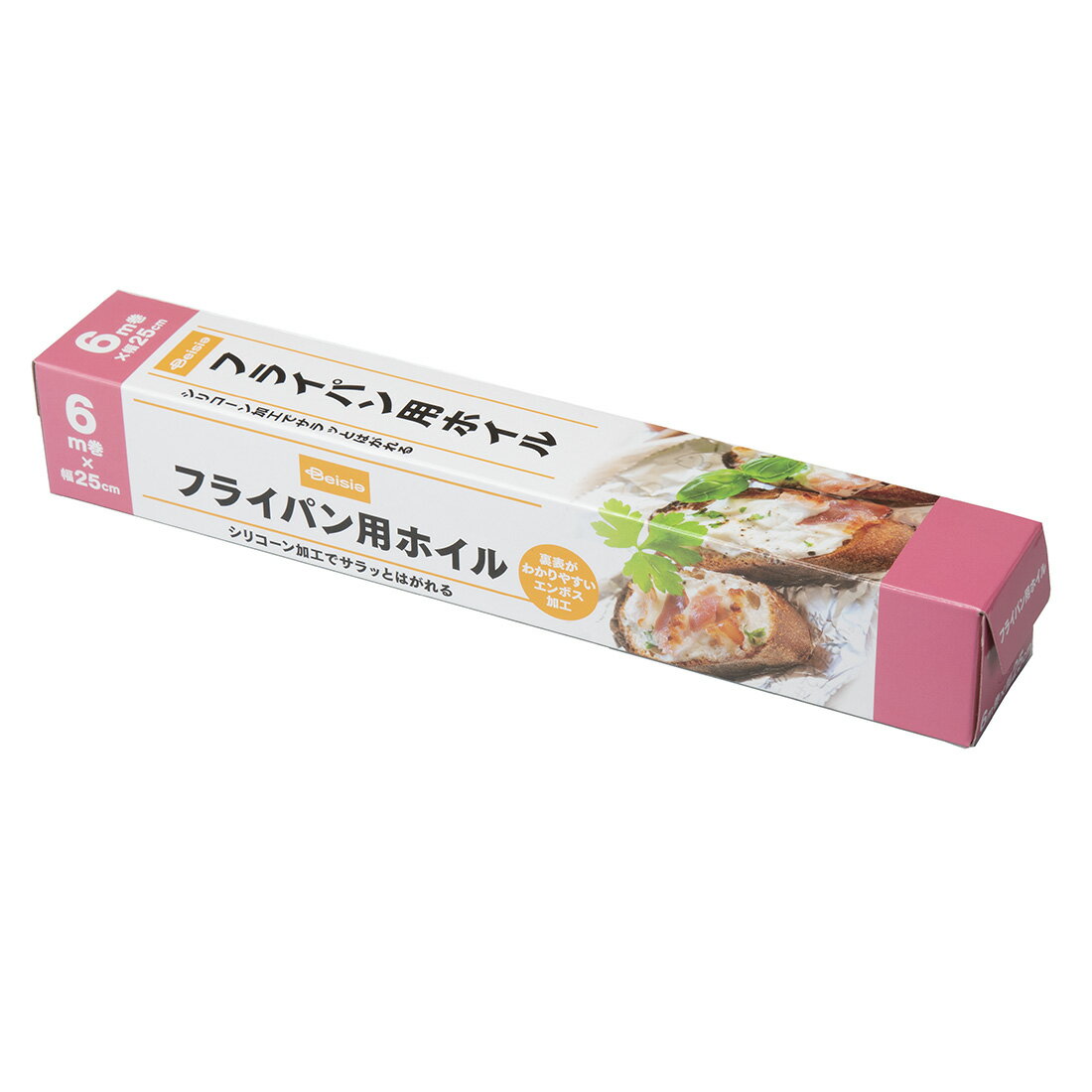 ベイシア フライパン用ホイル 25cm×6m｜ベイシアネットスーパー