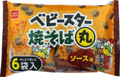 おやつカンパニー ベビースター焼そば丸ソース味6袋入