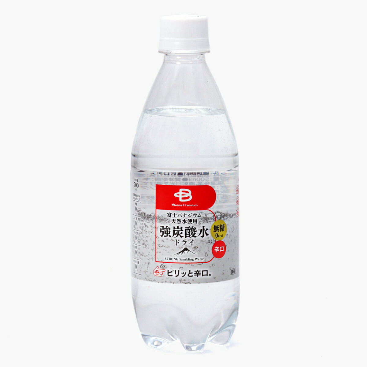 強炭酸水ドライ（バナジウム）500ml ベイシアプレミアム