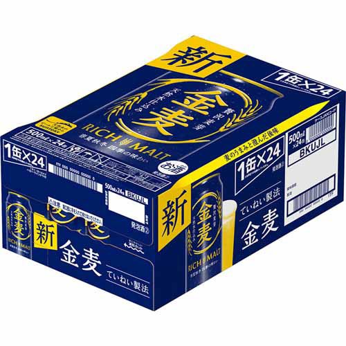 サントリー 金麦 箱 350ml 箱 (350ml×24缶)｜ベイシアネット