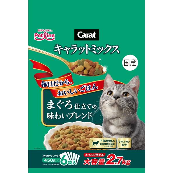 PL キャラットミックス鮪味わい2．7kg｜ベイシアネット