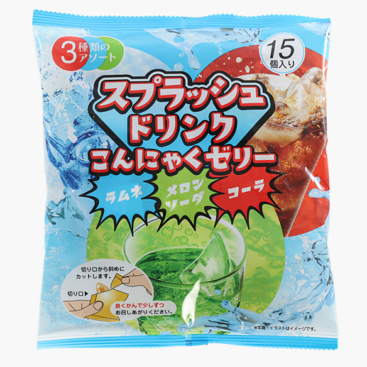 スプラッシュドリンクこんにゃくゼリー｜ベイシアネットスーパー｜楽天