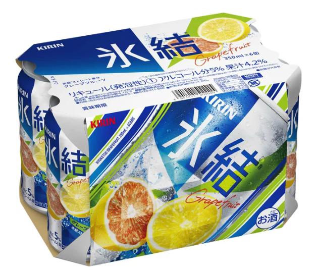氷結 グレープフルーツ 5% 350ml キリン氷結 グレープフルーツ 5% 350ml - NikanKitchen (日韓台所)
