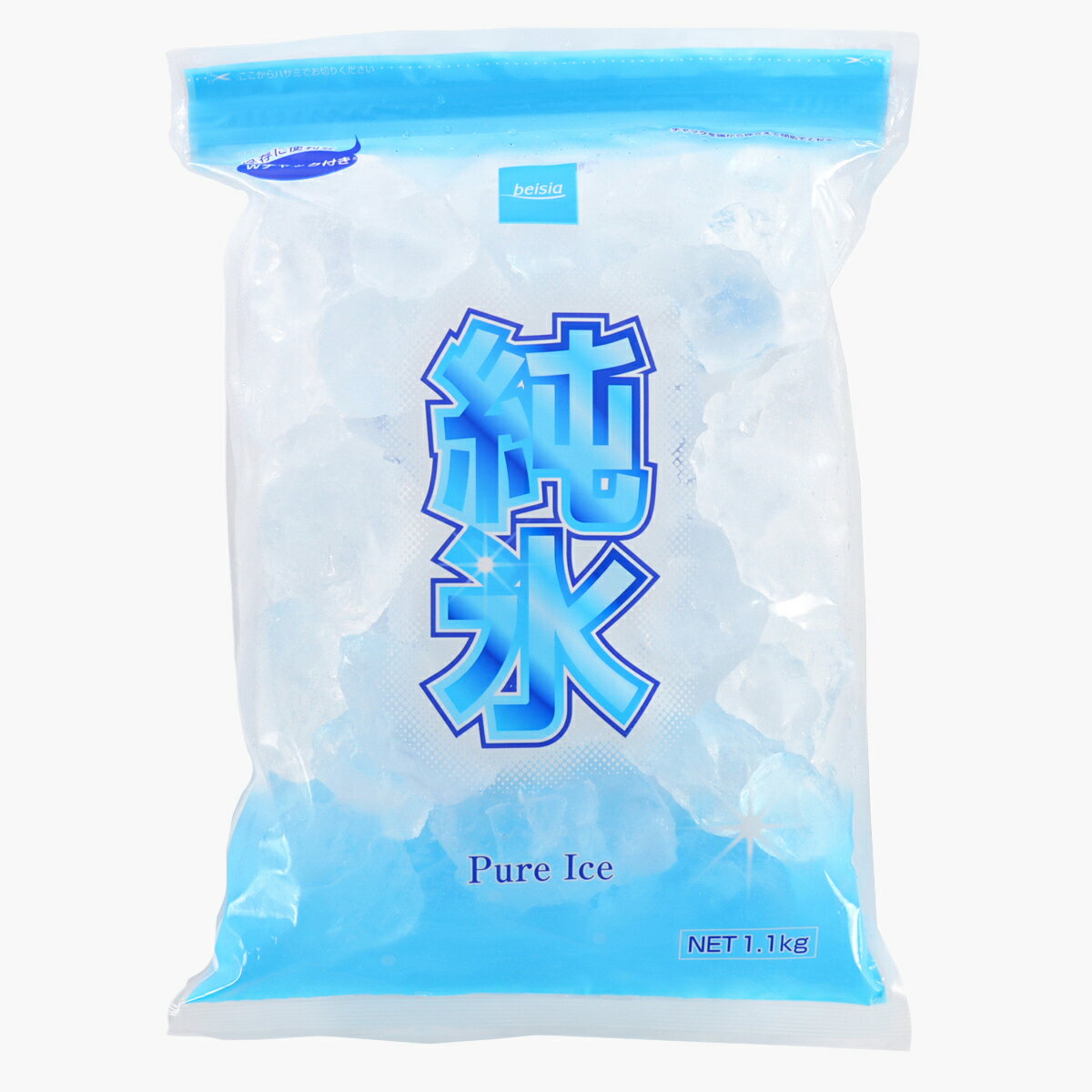 ベイシア 純氷 1．1kg｜ベイシアネットスーパー｜楽天全国スーパー