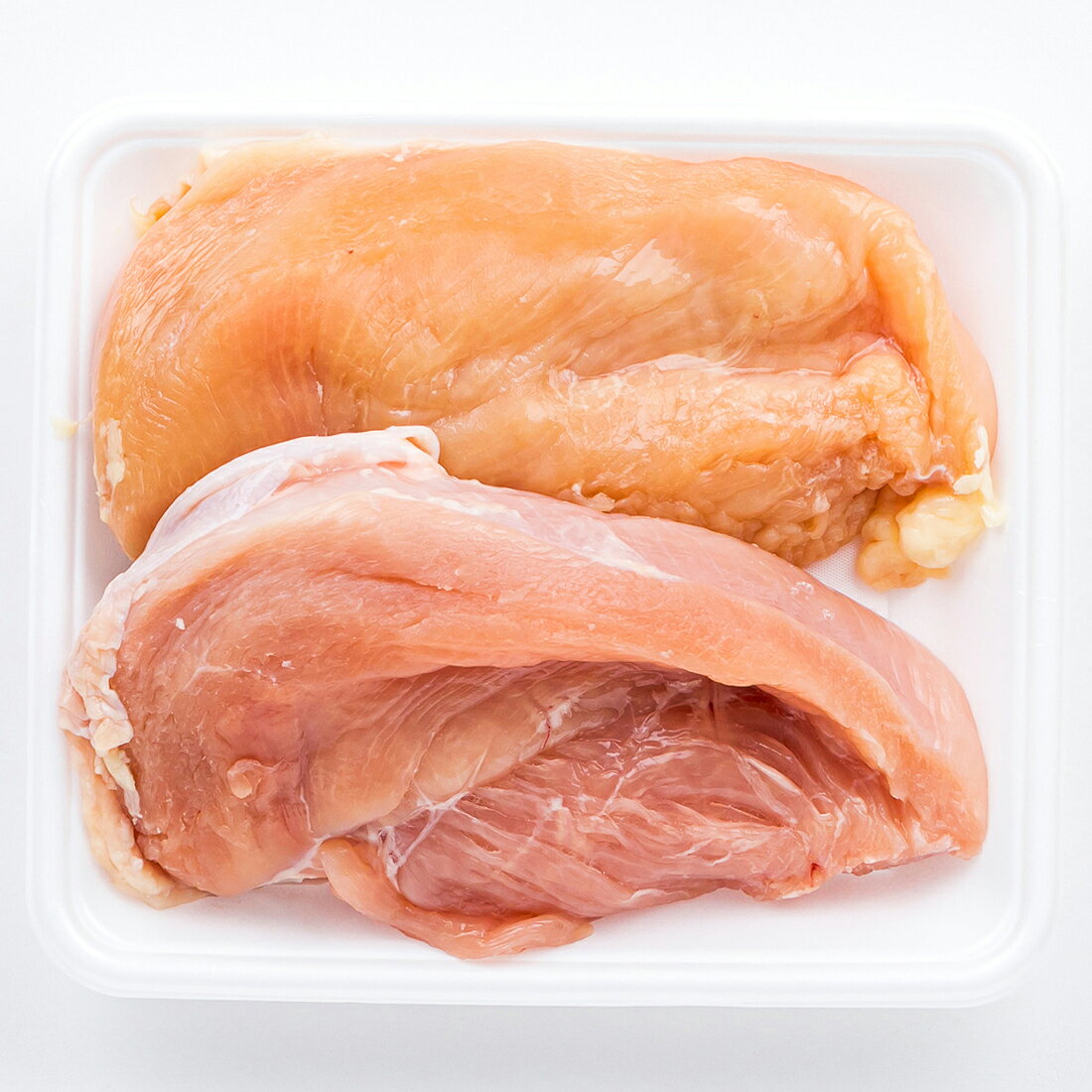 国産若鶏むね肉（2枚）解凍品含む｜コモディイイダネットスーパー