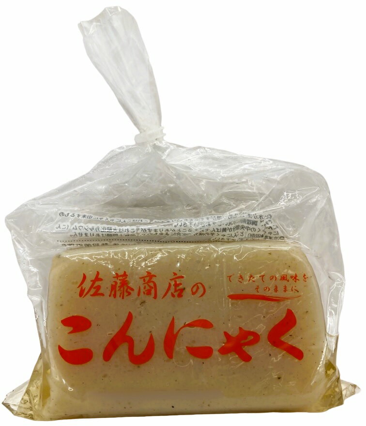 佐藤商店のこんにゃく（6/30お届け分まで）｜エレナネットスーパー
