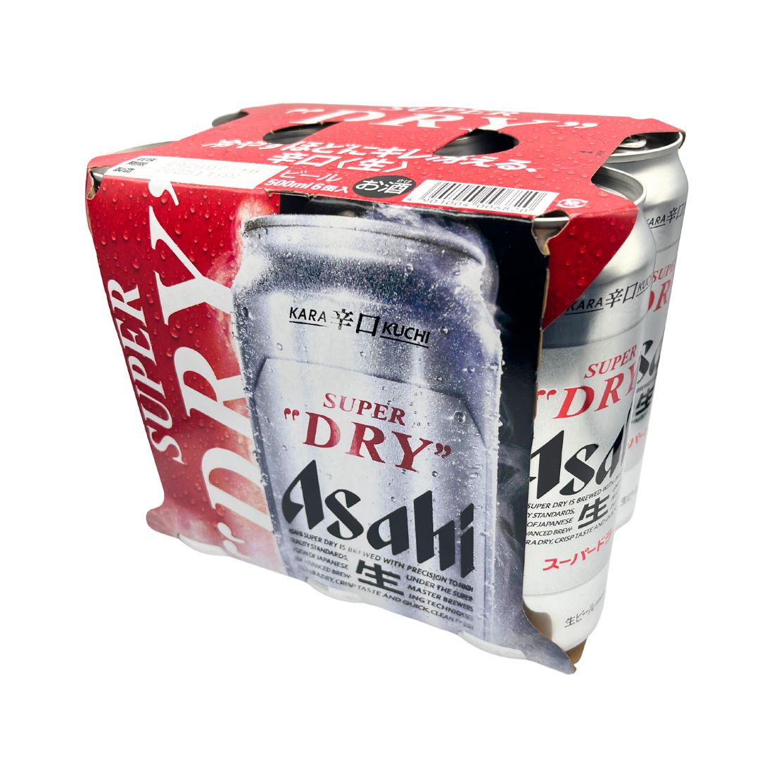 アサヒ スーパードライ 500ml 6缶パック｜マルトネットスーパー