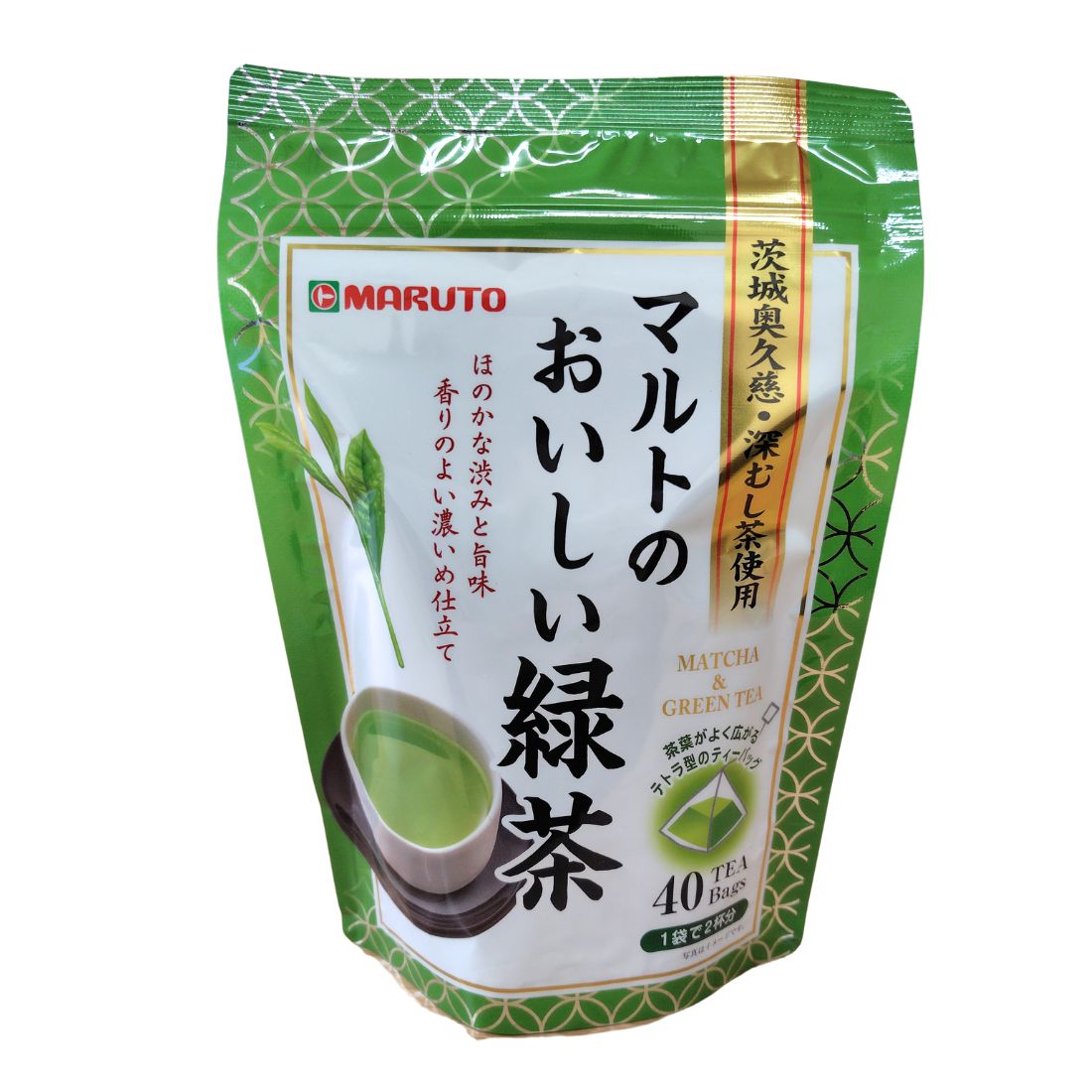 葉隠さん専用 鈴木製茶 マルトのおいしい緑茶ティーバック 40パック｜マルトネット