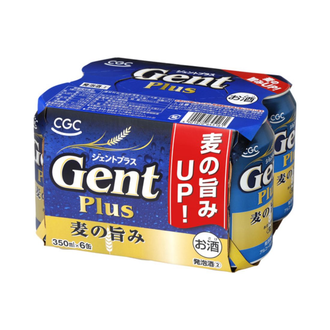 CGC ジェントプラス 350ml×6缶パック｜マルトネットスーパー