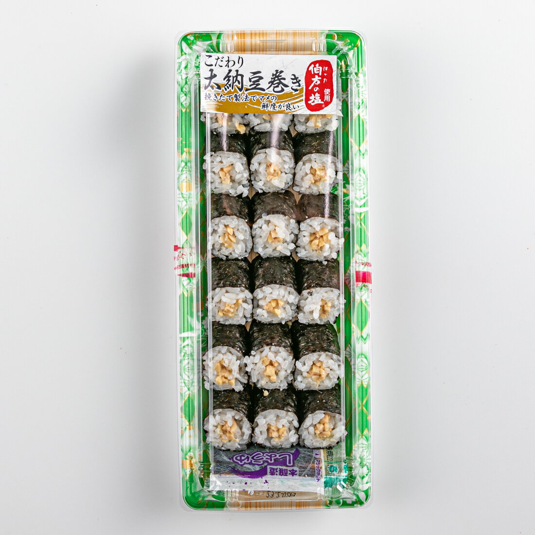 納豆巻き こだわりの太納豆巻き｜大阪屋ショップネットスーパー｜楽天全国スーパー