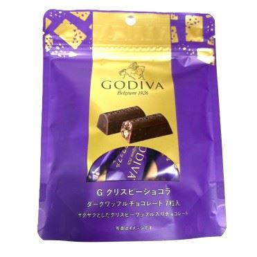 Caffarel & GODIVAクリスピー クリスピーショコラダークワッフルチョコ｜大阪屋ショップネット