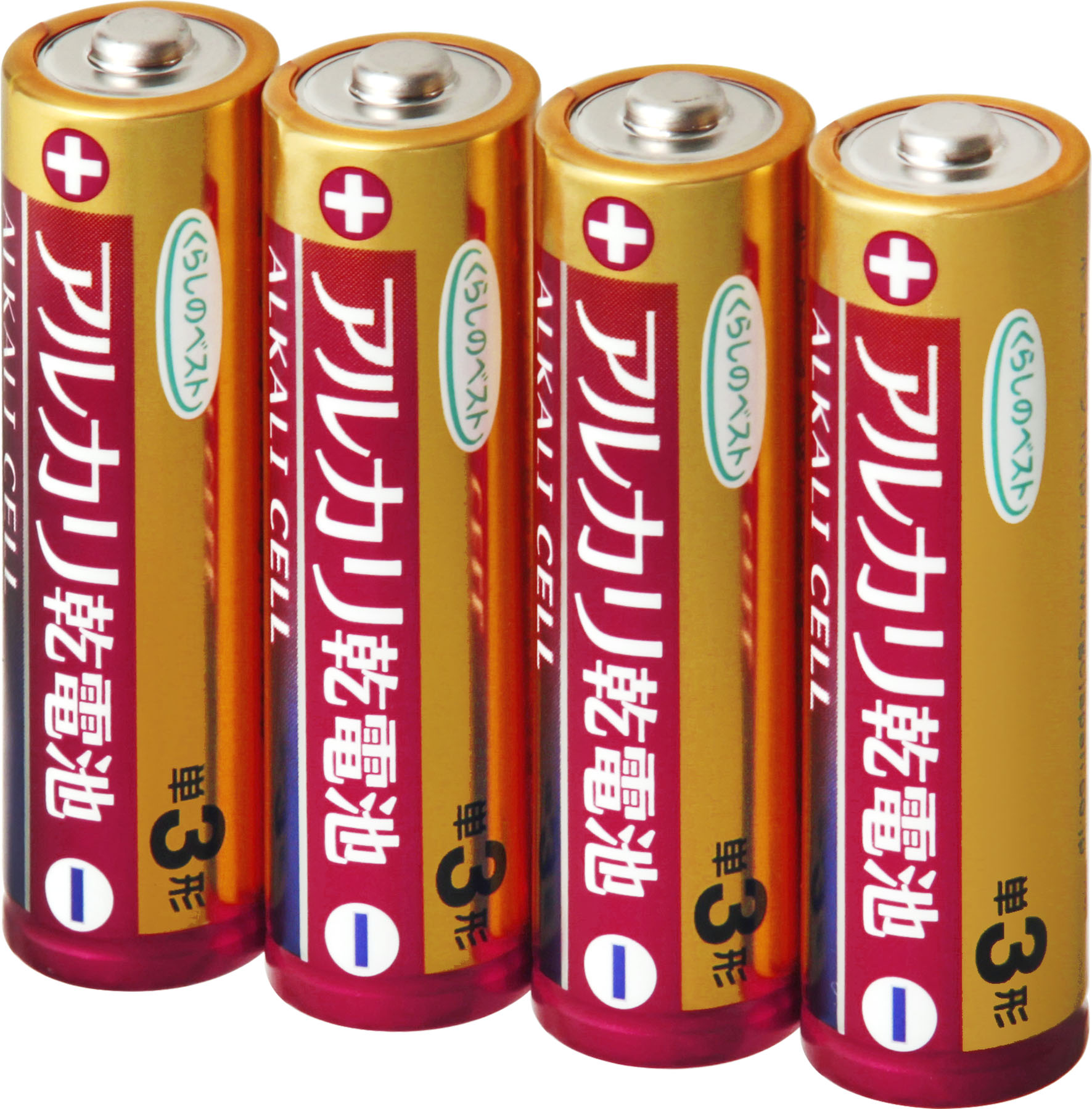 くらしのベストアルカリ乾電池単3形｜大阪屋ショップネットスーパー
