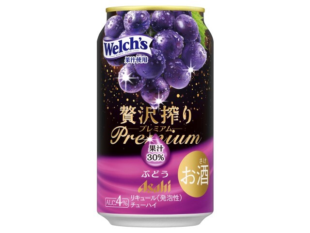 贅沢しぼりぶどう Amazon.co.jp: 【ぶどう果実1/2房分】アサヒ 贅沢搾り ぶどう
