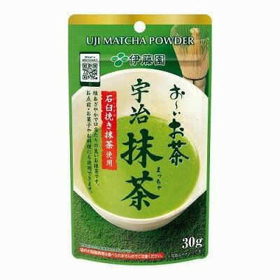 老舗お茶屋さんの宇治抹茶30g お～いお茶 宇治抹茶30g｜両備まごころネットスーパー｜楽天
