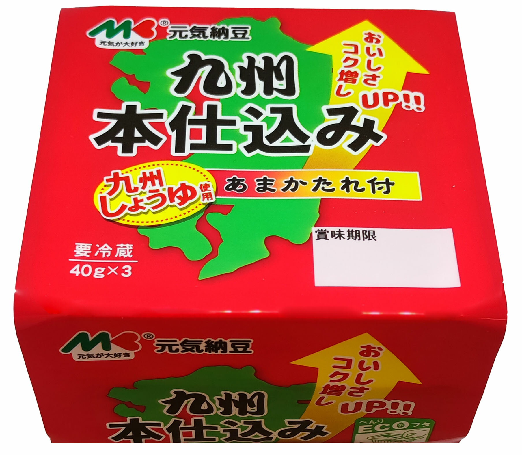 K♢977 mi　九州送料込み 元気納豆九州本仕込み3個｜両備まごころネットスーパー｜楽天