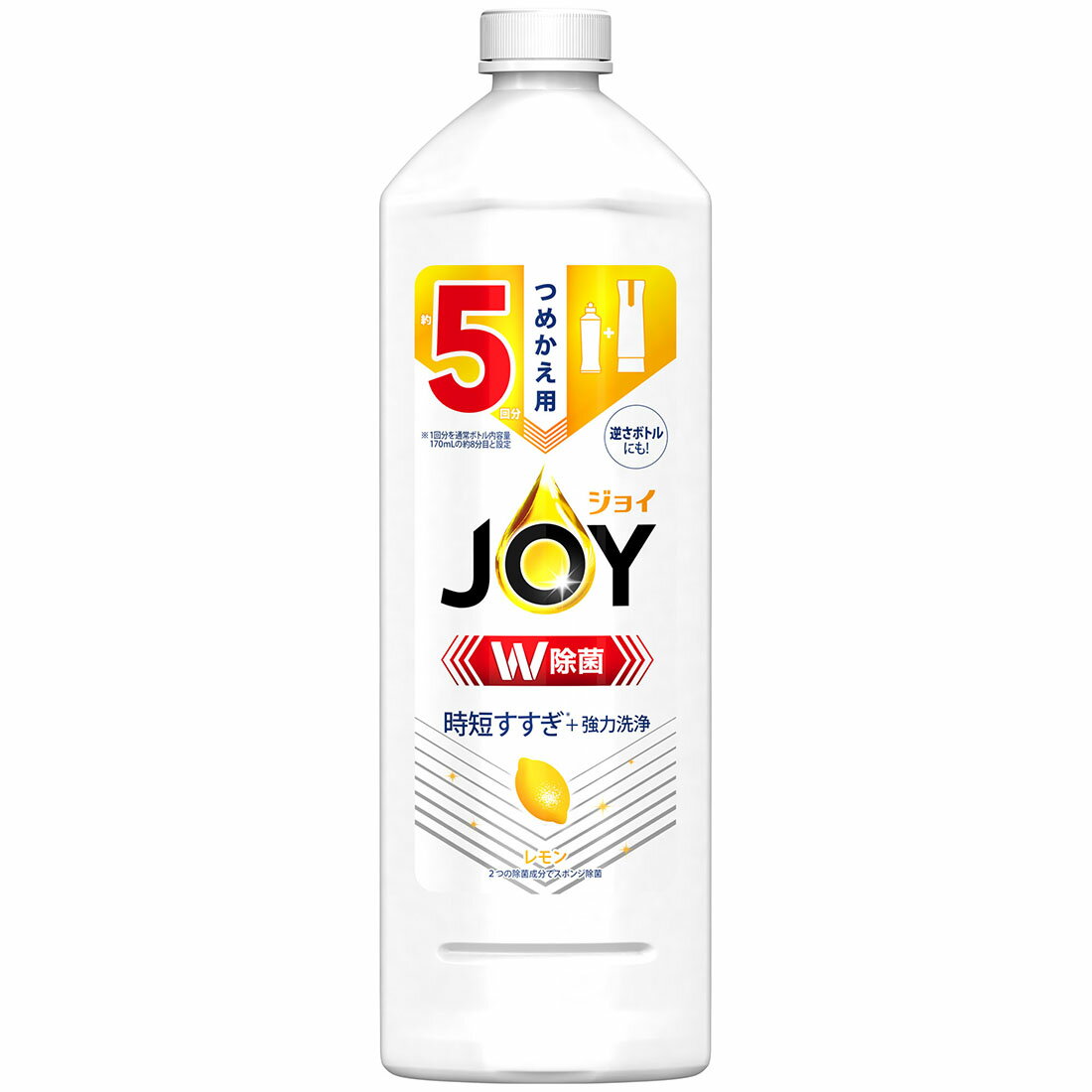 お試し価格】ジョイ W除菌 食器用洗剤 レモン 詰め替え(7/31～10