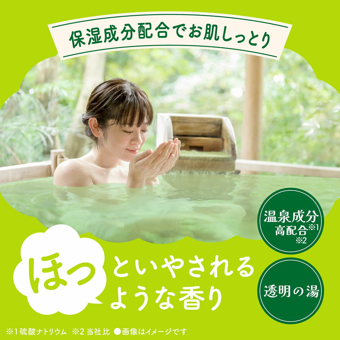 バスロマン ゆったり森の香り 薬用入浴剤｜西友ネットスーパー