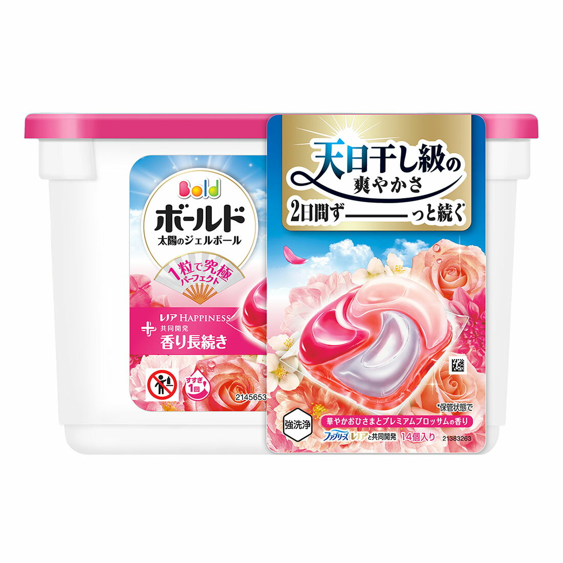 ボールド ジェルボール 4in1 華やかおひさまとプレミアムブロッサムの