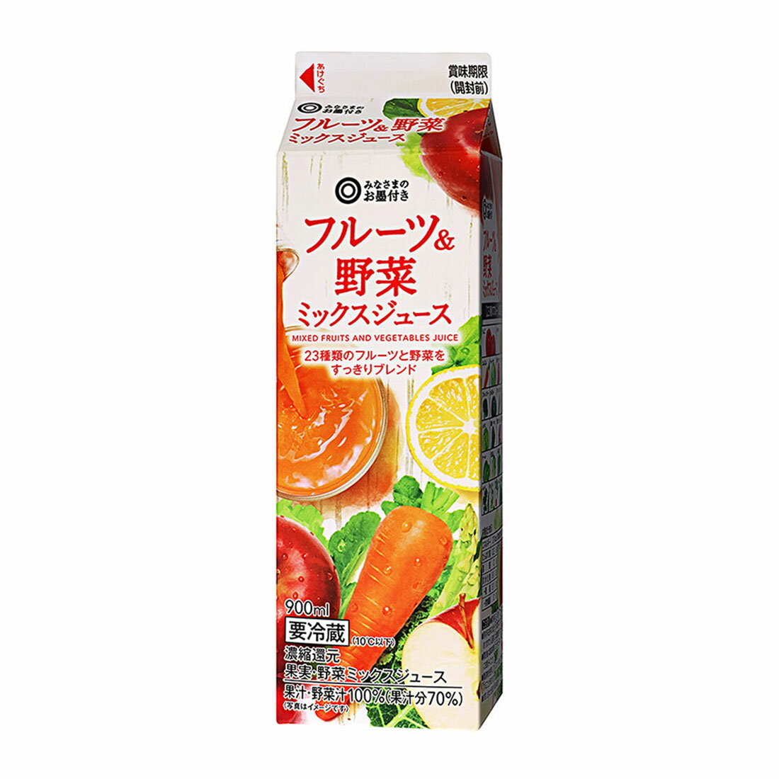 みなさまのお墨付き フルーツ＆野菜ミックスジュース｜西友ネット