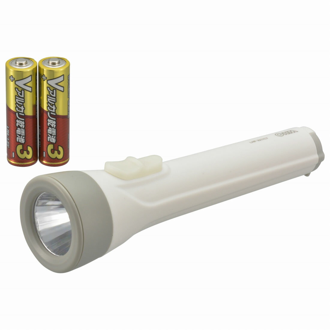LED懐中ライト 単3形乾電池×2本付き LHPー3211C7｜西友ネット