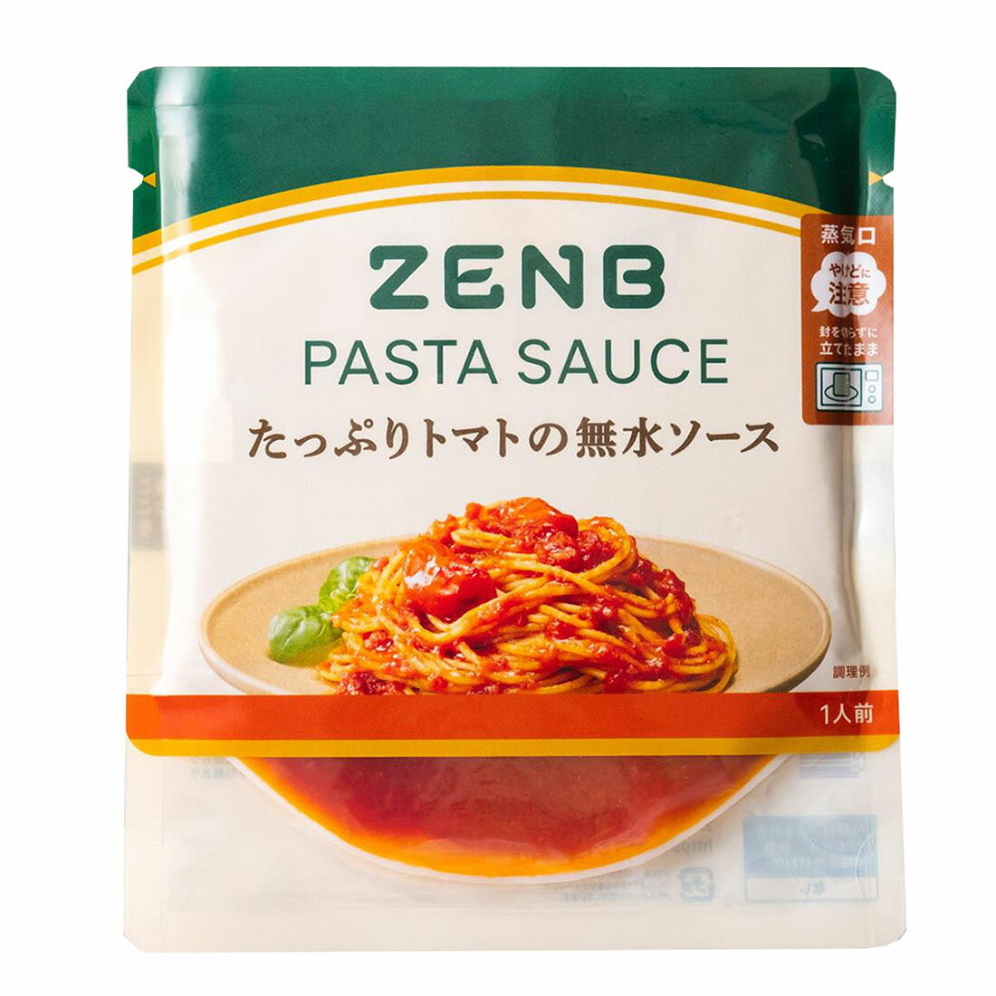 ZENB PASTA SAUCE たっぷりトマトの無水ソース｜西友ネットスーパー