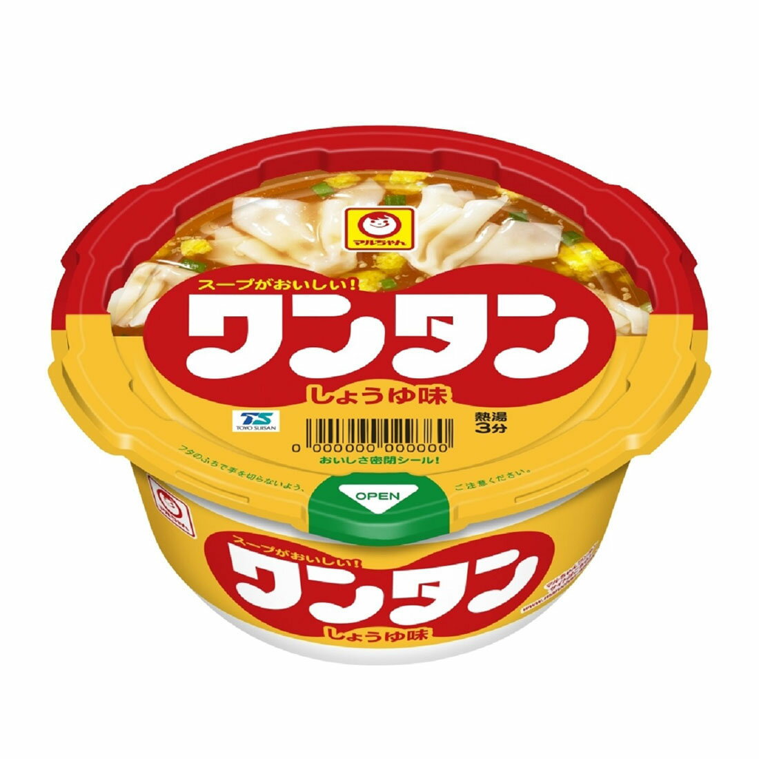 トレーワンタン スープ　しょうゆ味　96個セット ワンタン マルちゃん 専用　東洋水産 旨味しょうゆ味 東洋水産株式会社 - 商品情報 | その他 加工食品