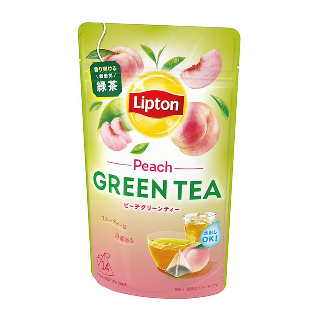 リプトン ピーチ グリーンティー ティーバッグ｜西友ネットスーパー