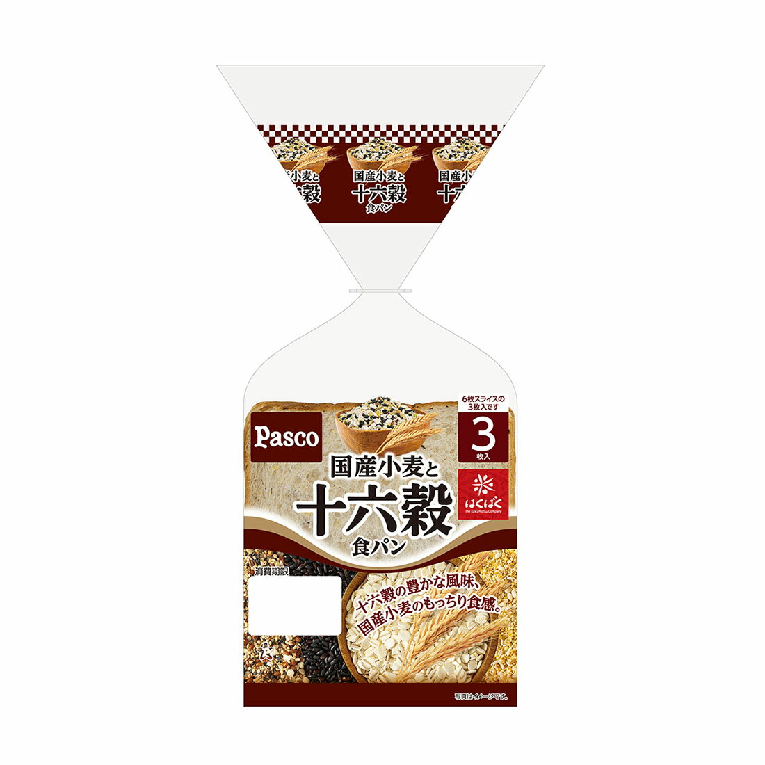 パスコ 国産小麦と十六穀食パン｜西友ネットスーパー｜楽天全国