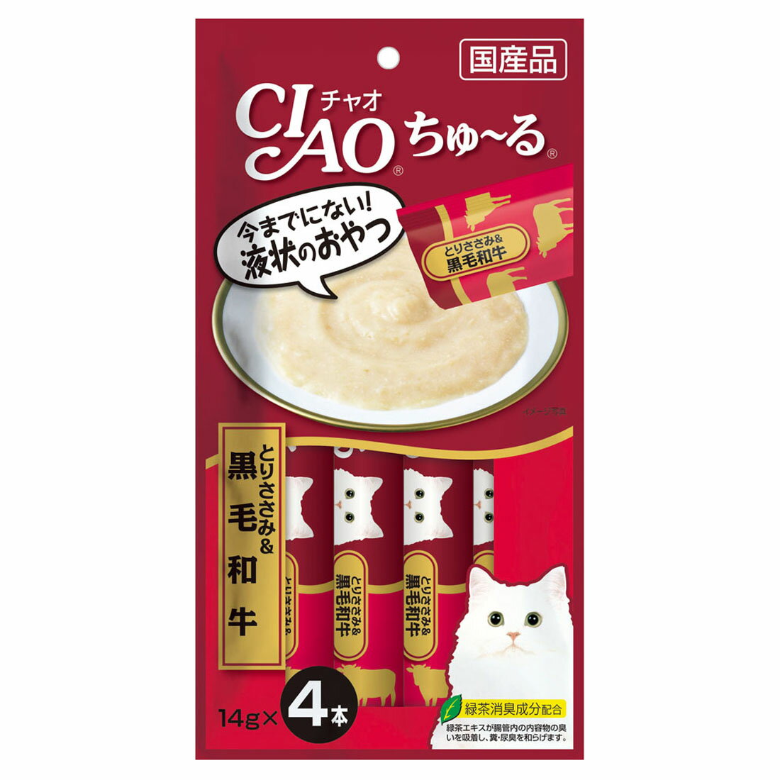 CIAO ちゅ～る とりささみ＆黒毛和牛｜西友ネットスーパー｜楽天