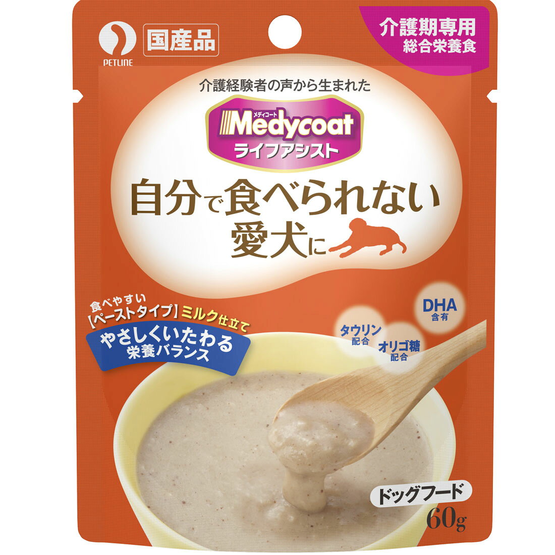メディコート ライフアシスト 自分で食べられない愛犬に ペースト 
