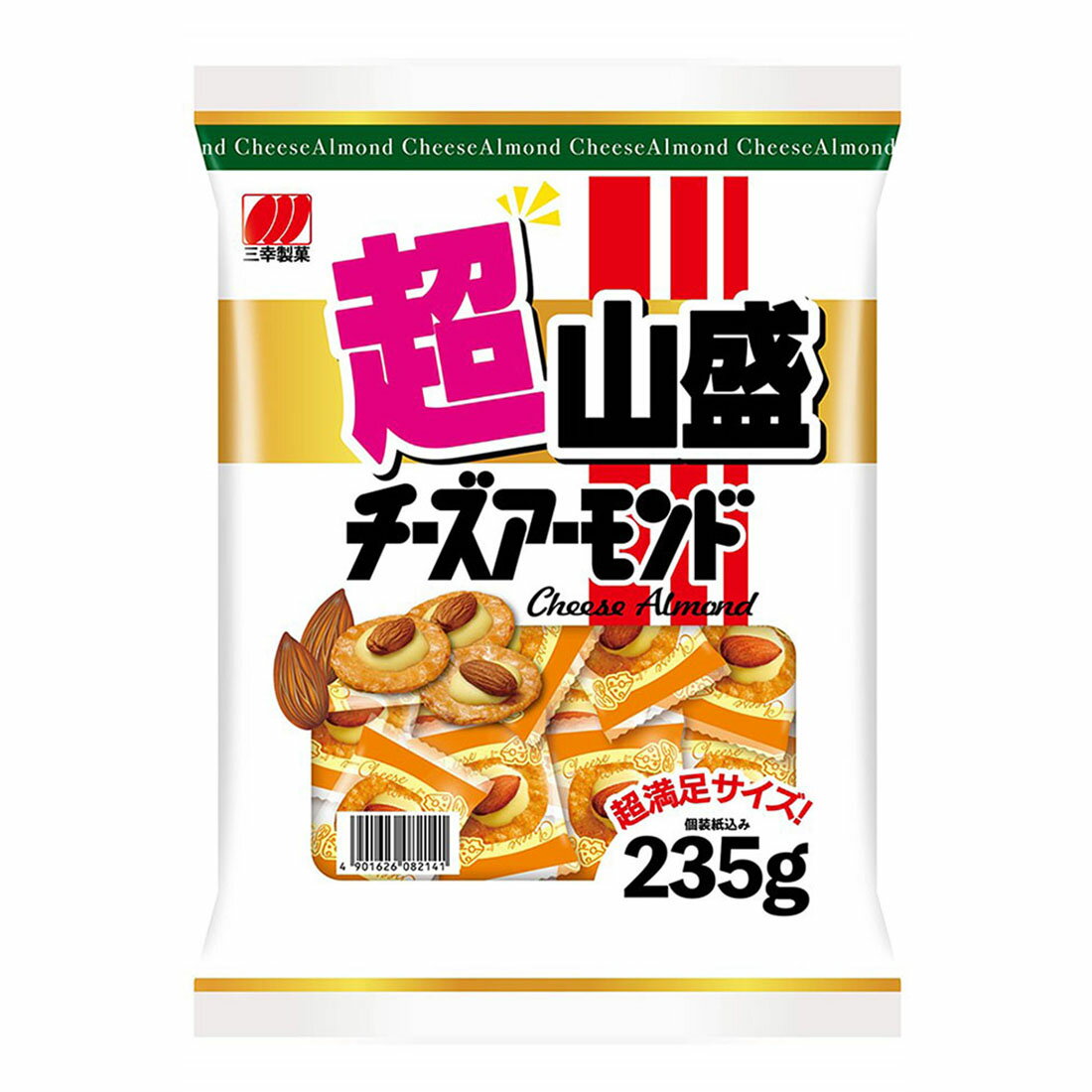 お菓子　超山盛チーズアーモンド　6318円（税込）　1袋あたり632円（税込）わけあり　賞味期限　6/6　 Amazon.co.jp: 三幸製菓 超山盛チーズアーモンド 280g : 食品・飲料・お酒
