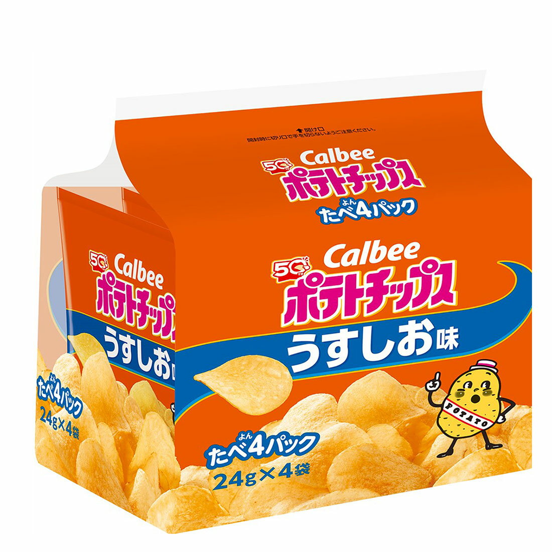 ポテトチップスうすしお味 たべよんパック｜西友ネットスーパー｜楽天