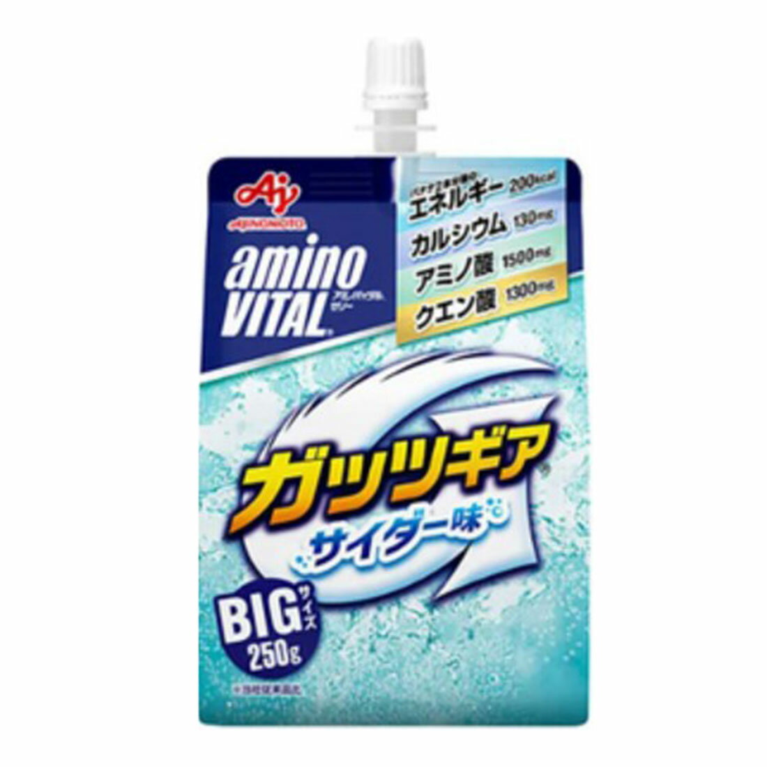 アミノバイタル ゼリードリンク ガッツギア サイダー味｜西友