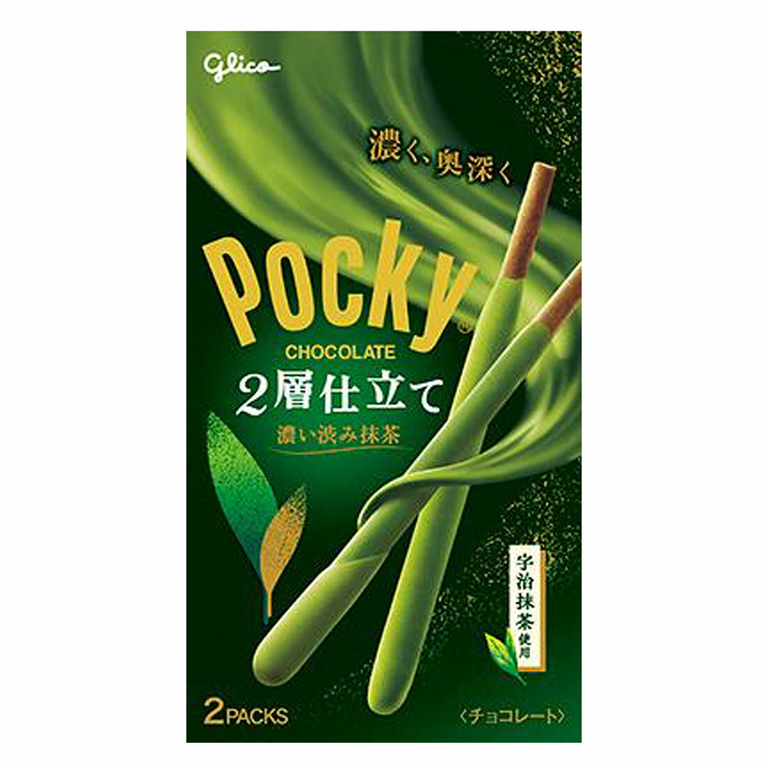 ポッキー ポッキー 2層仕立て 濃い渋み抹茶｜西友ネットスーパー｜楽天全国スーパー
