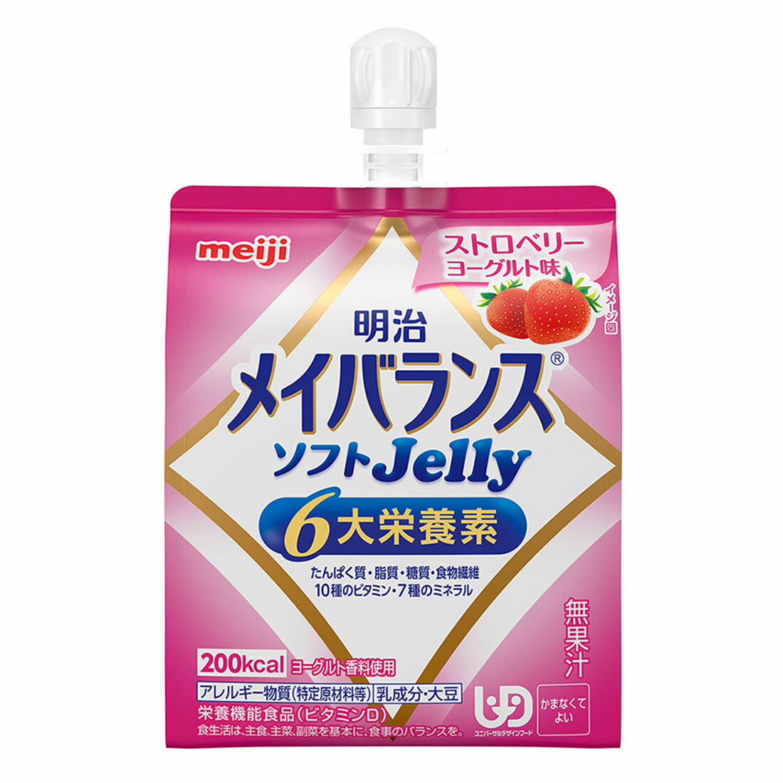 メイバランスソフトJelly ストロベリーヨーグルト味｜西友ネット