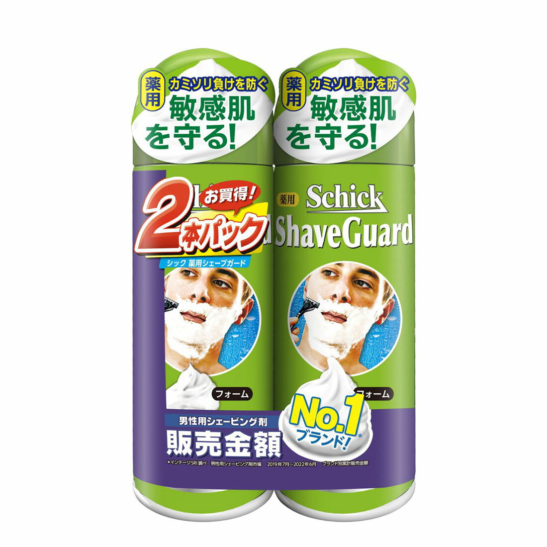 スゴ得】薬用シェーブガード シェービングフォーム Wパック｜西友