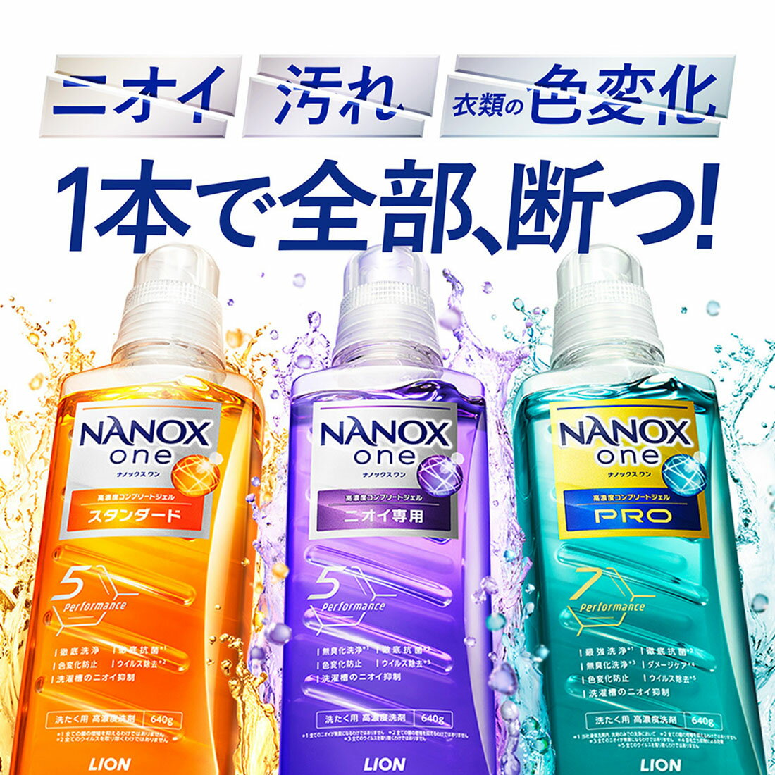 NANOX one (ナノックス ワン) PRO (プロ) 洗濯洗剤 詰め替え 大