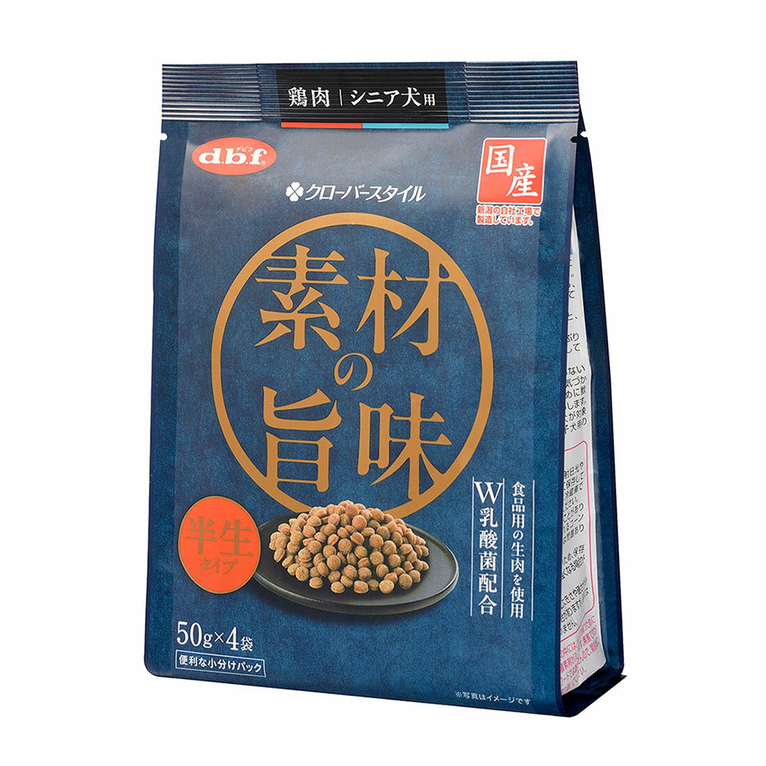 41.46.101g. 素材重視 シニア ヘルシーセット クローバースタイル 素材の旨味 鶏肉 シニア犬用｜西友ネットスーパー