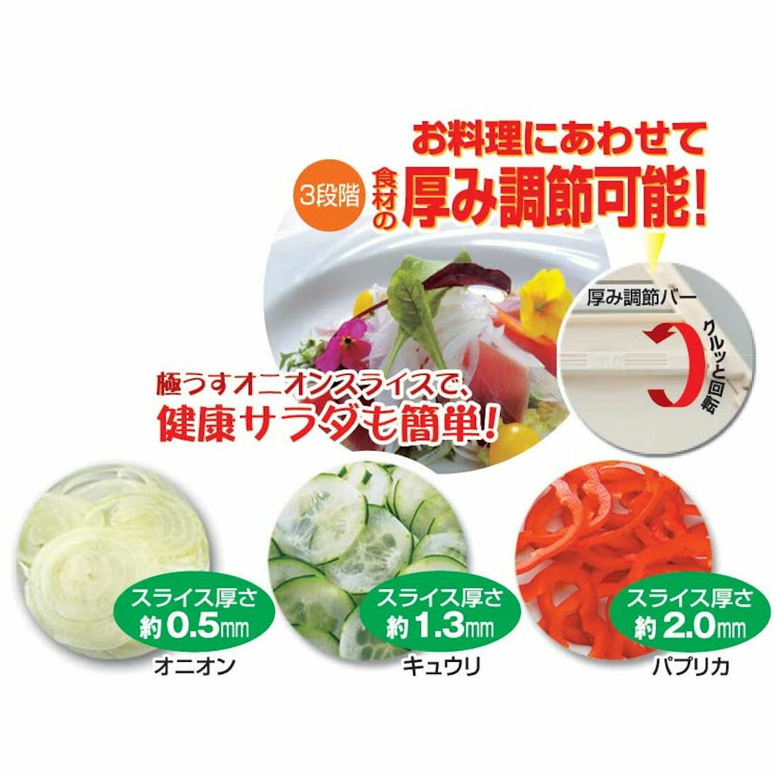 セラミック可変スライサー CSN-182WHP｜西友ネットスーパー｜楽天全国