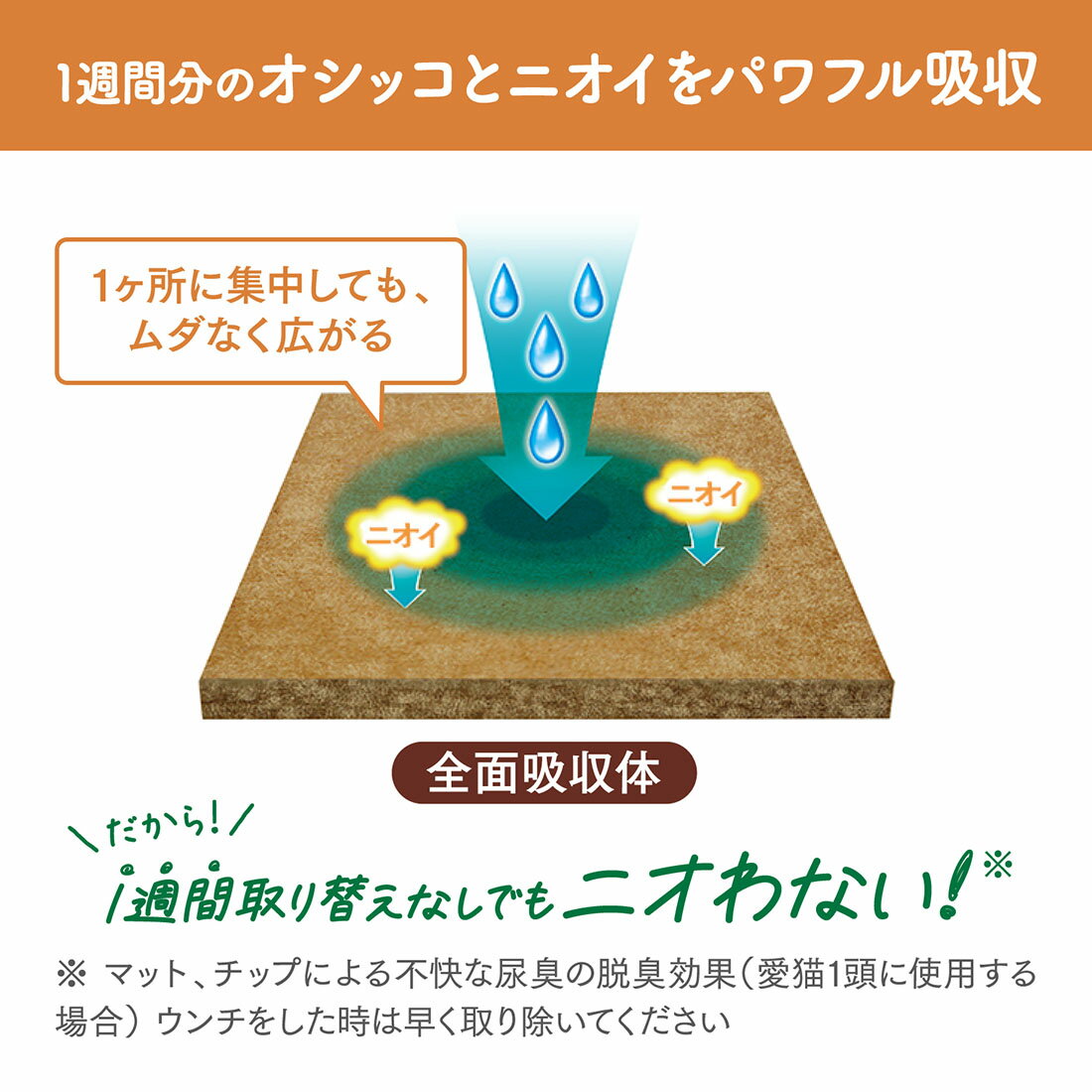 ニャンとも清潔トイレ 脱臭・抗菌マット｜西友ネットスーパー｜楽天